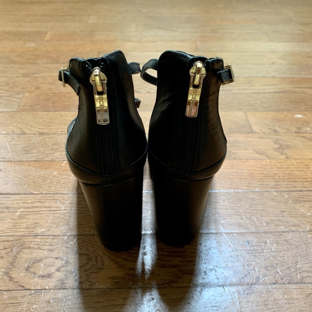 BCBG Leissa Black Block Heels Pumps Size Black - 9M - Picture 13 of 16
